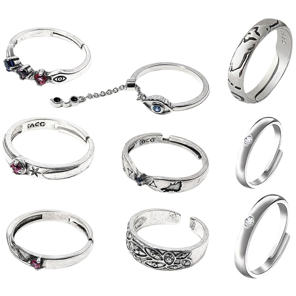 Women Accessories Gift Set - Anneaux Anime JJK Yuta Okkotsu Cosplay