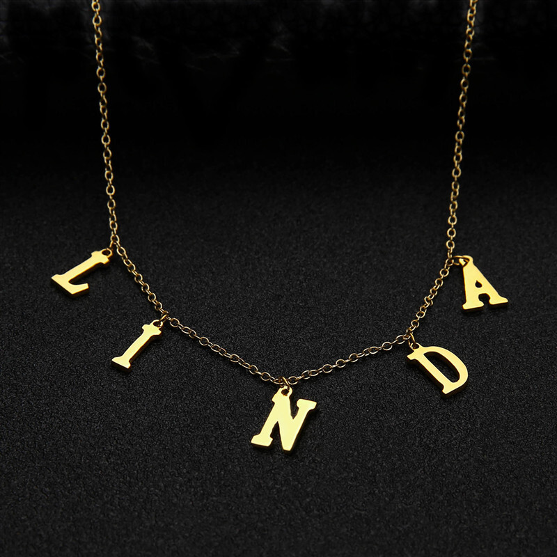 Women Accessories Name In English - Amxiu – collier personnalisé en argent