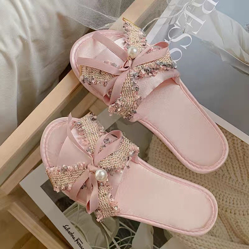 Women'S Accessories For Shoes - Pantoufles princesse roses pour femmes, chaussures