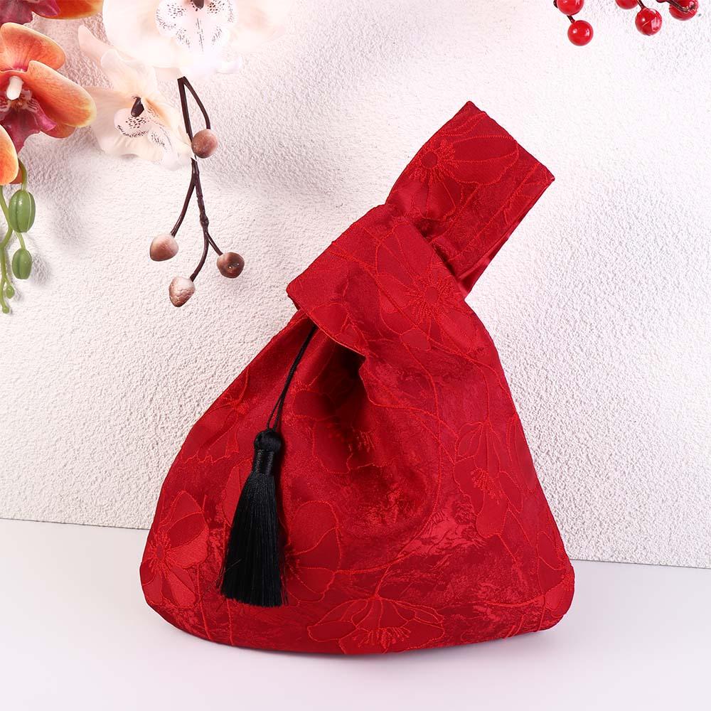 Women Accessories Pouch - Cheongsam accessoires gland noeud sac de