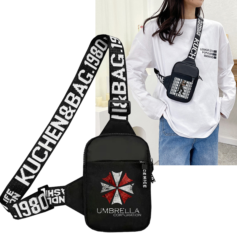 Women Accessories Pouch - Sac de poitrine sportif Resident Evil