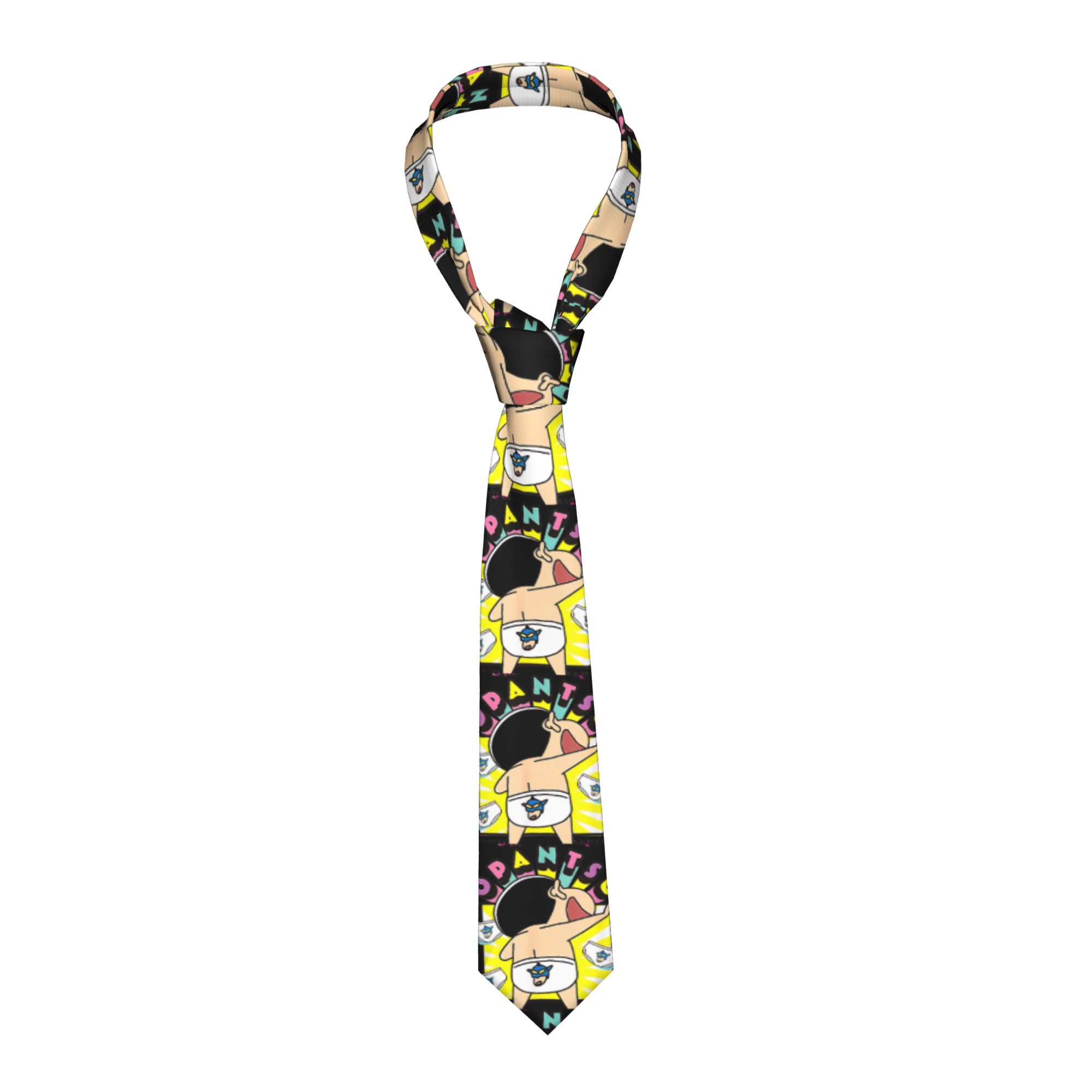 Women'S Accessories In The 90S - Cravate Shinchan Cartoon années 90 pour
