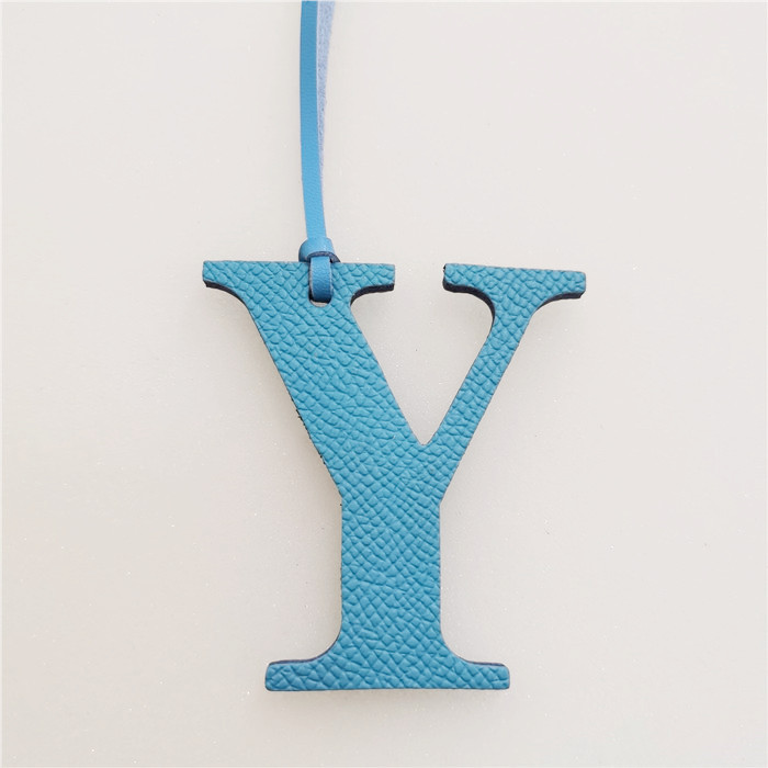 Porte-clé en cuir Pu avec init - Women Accessories Name In English avis et prix
