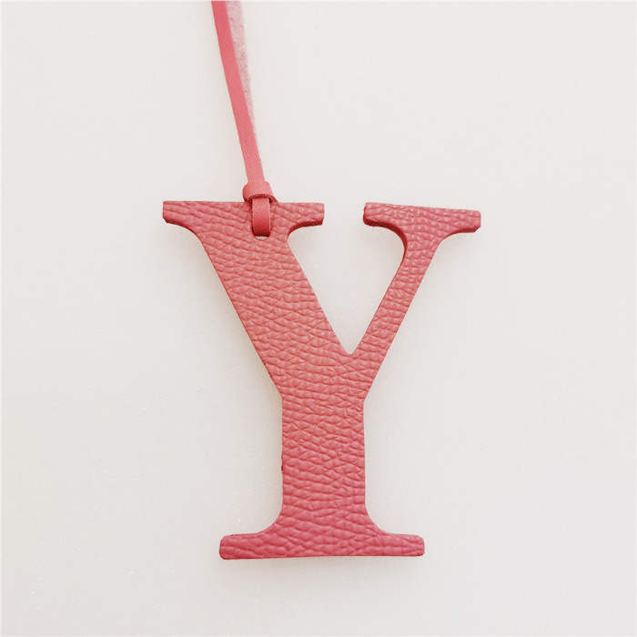 Porte-clé en cuir Pu avec init - Women Accessories Name In English avis et prix