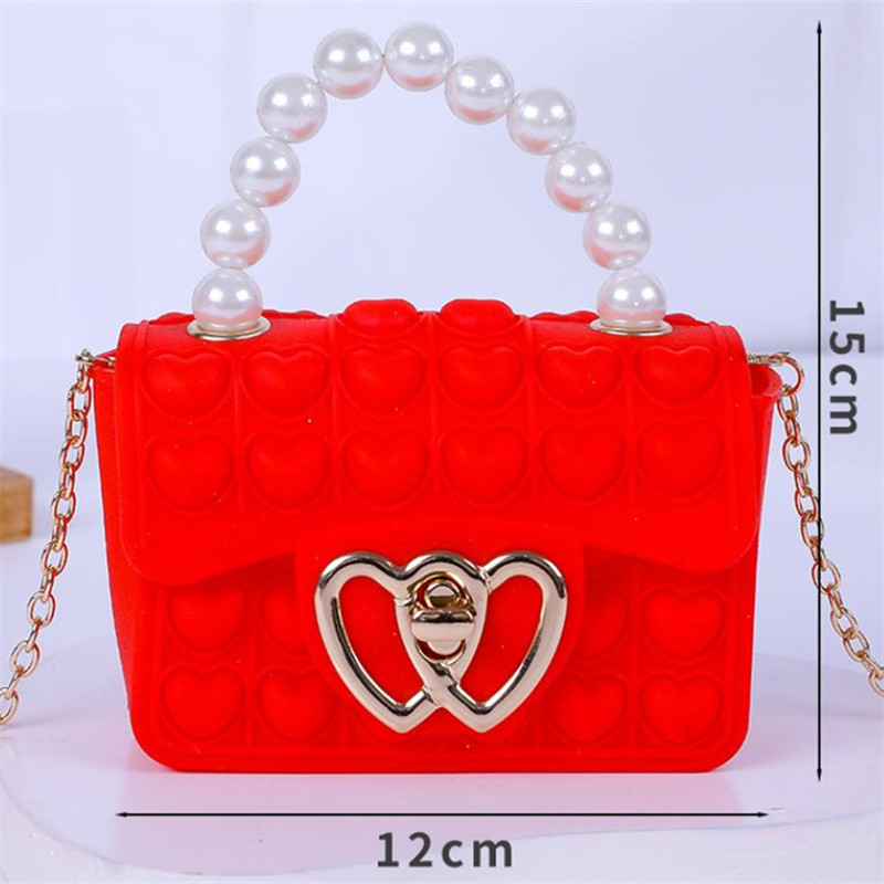 Sac de gelée de bulle d'amour  - Wallet Chain Bag avis et prix