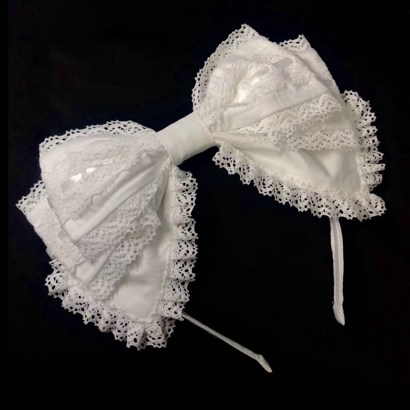 1 bandeau en dentelle blanche, - Women Accessories Photos avis et prix