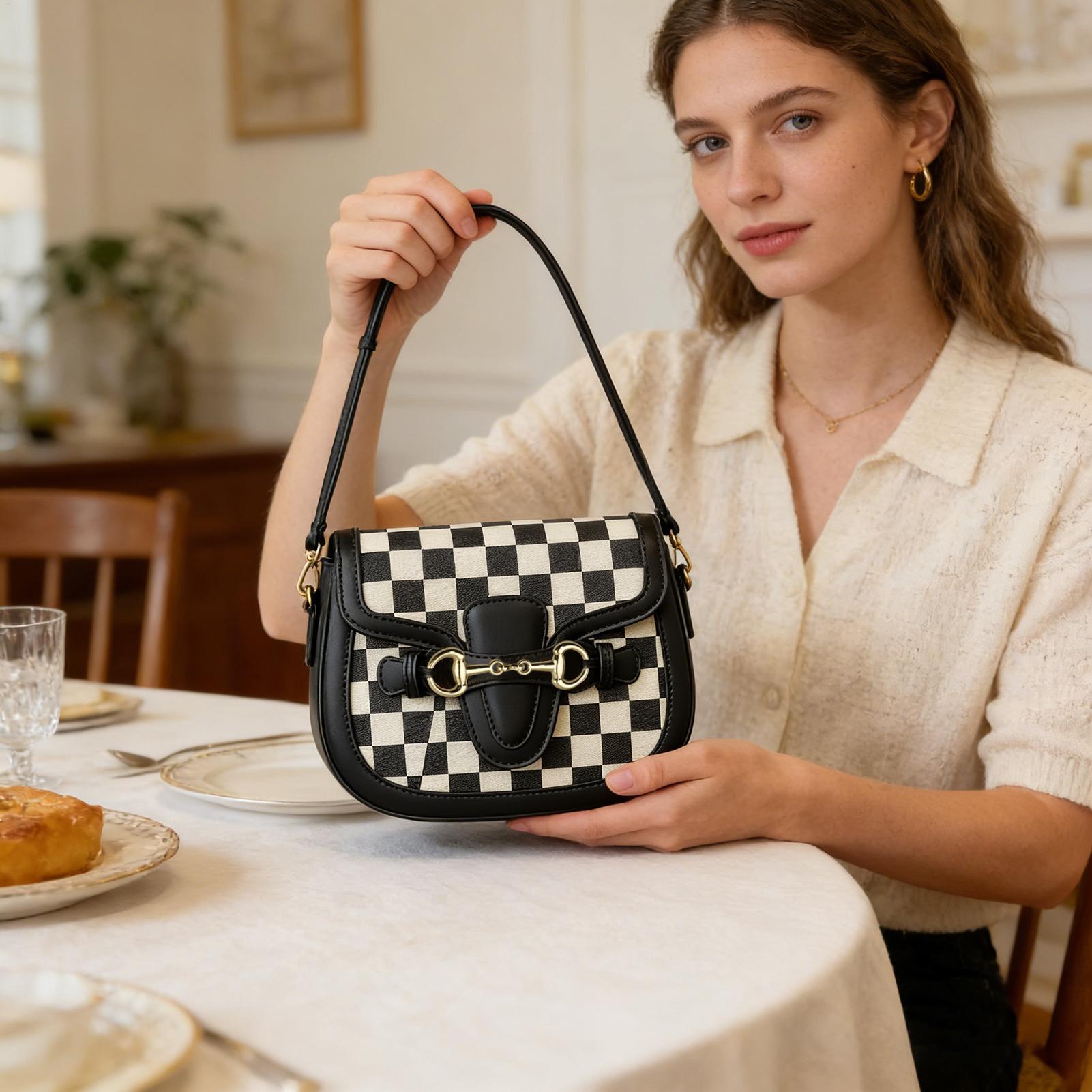 Connecteurs de mors à double a - Wallet Chain Bag avis et prix