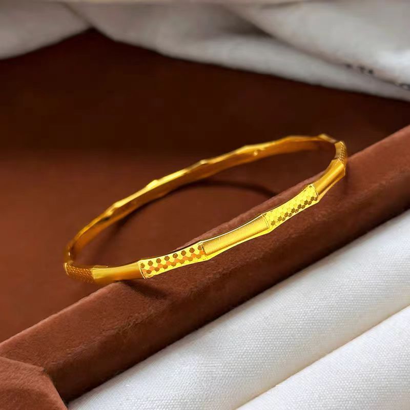 Bracelet en or 24 carats AU999 - Women Accessories Meaning avis et prix