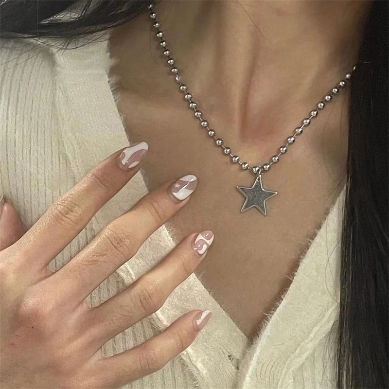 Kpop Cool Punk Vintage étoile  - Women'S Accessories In The 90S avis et prix