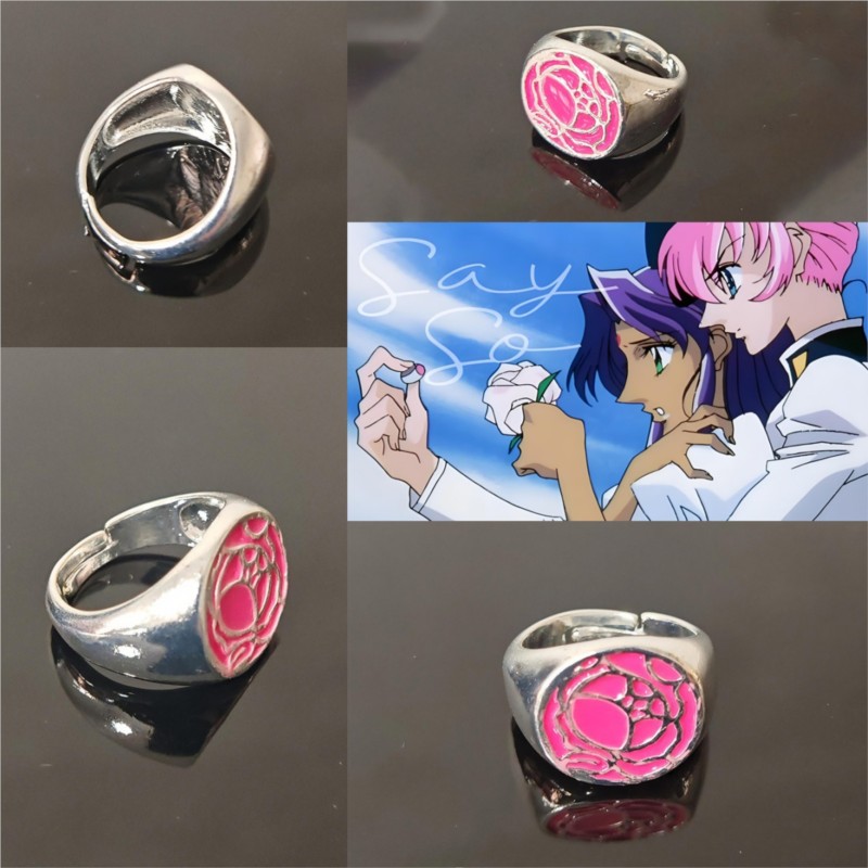Bague rose Tenjou Utena Revolu - Women Accessories Gift Set avis et prix
