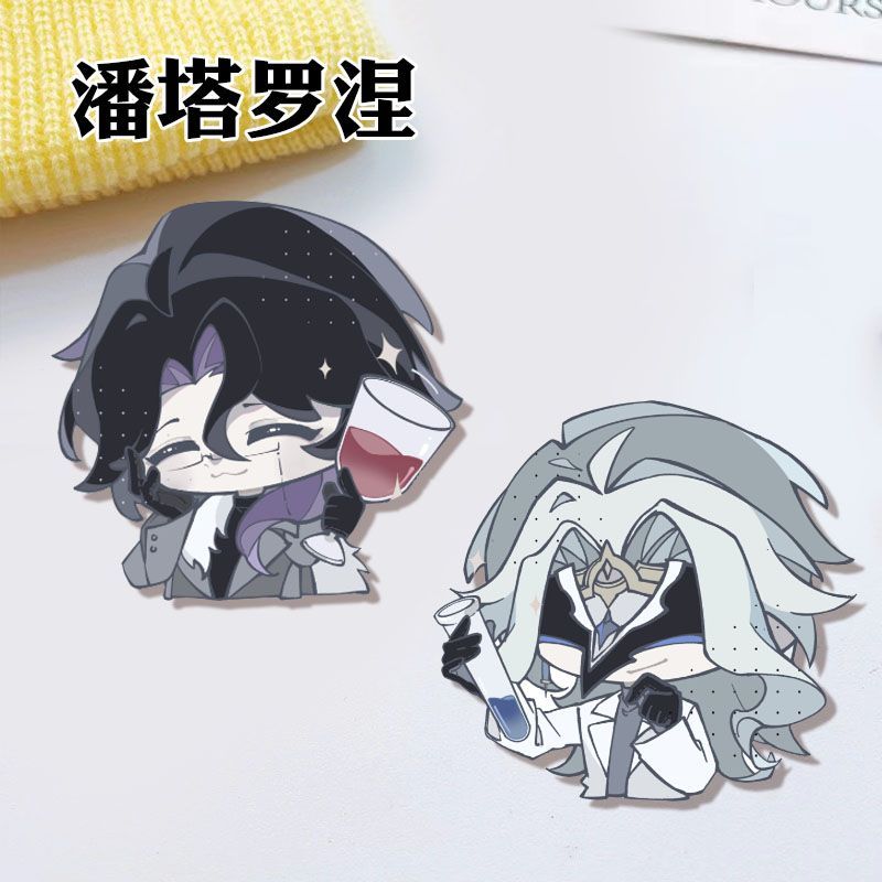 Broche en acrylique Genshin Im - Women Accessories Gift Set avis et prix