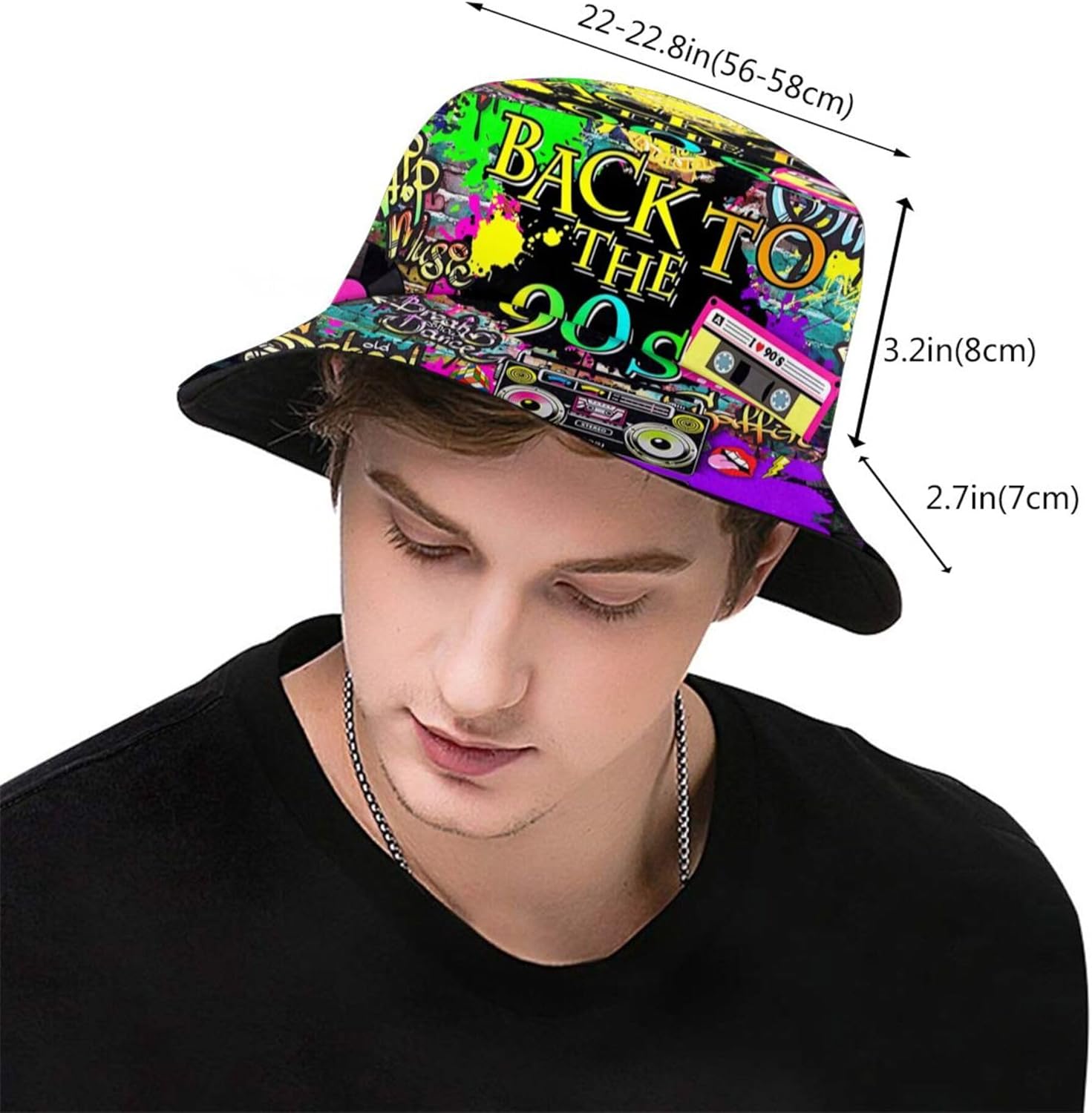 Chapeau Bob Rétro Mode Années  - Women'S Accessories In The 90S avis et prix