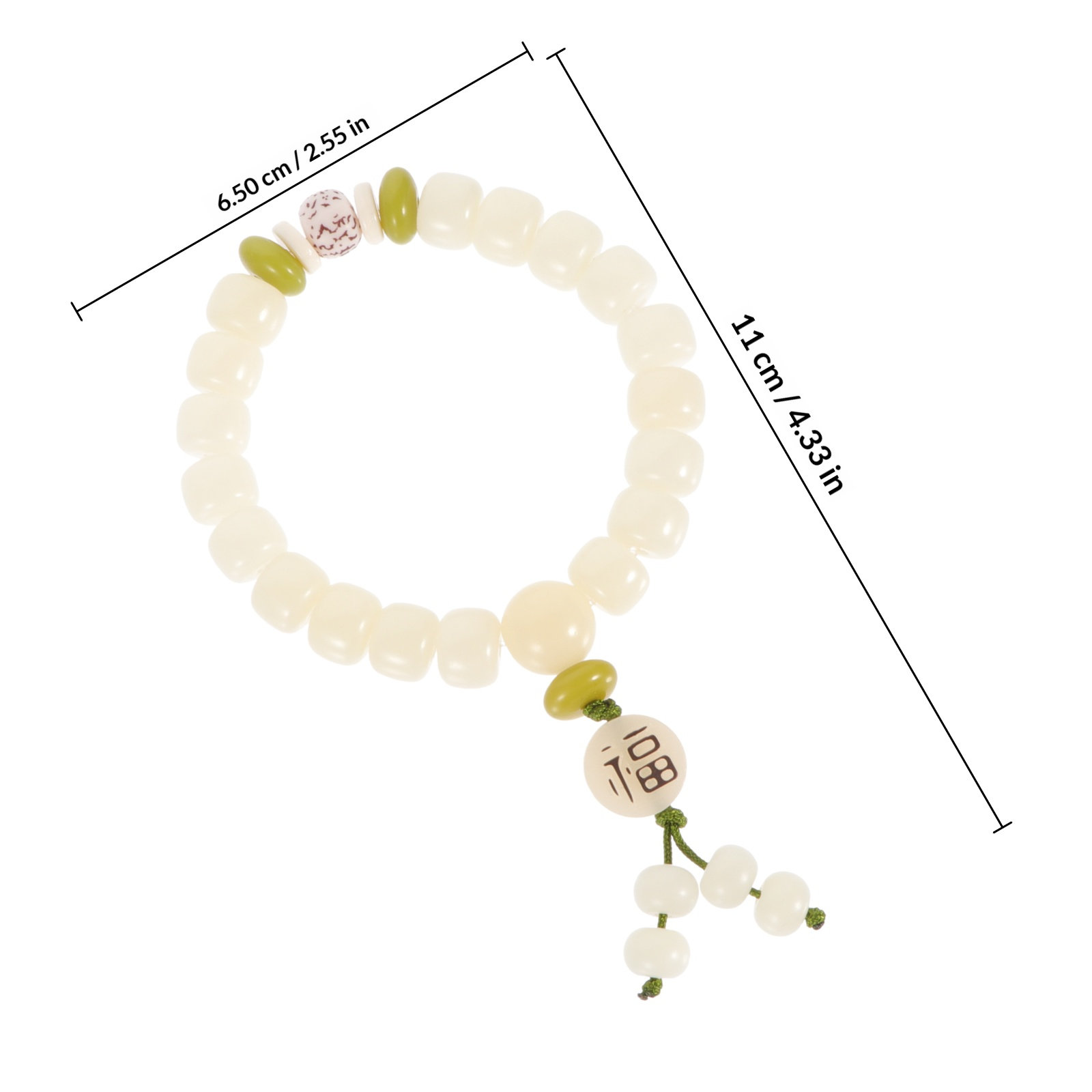 Bracelet en perles de jade pou - Women Accessories Meaning avis et prix