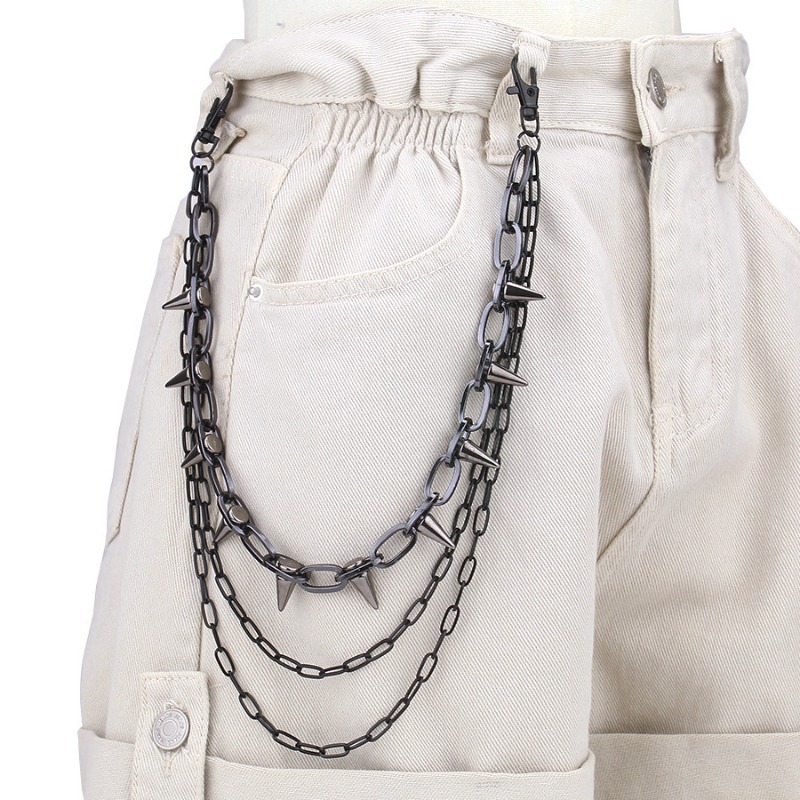 Hip Hop Punk Rock métal pantal - Wallet Chain Bag avis et prix