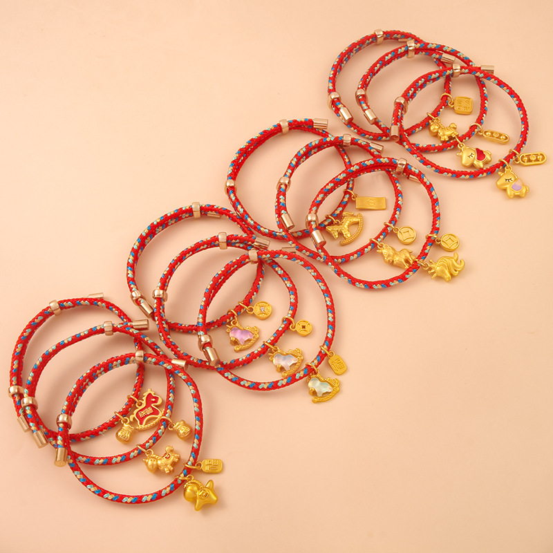 Bracelet en corde tissée à la  - Women Accessories Meaning avis et prix