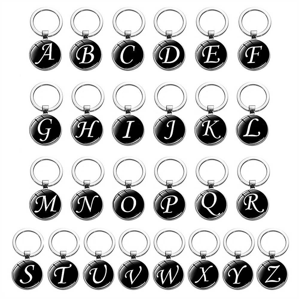 Porte-clés avec nom Initial A- - Women Accessories Name In English avis et prix