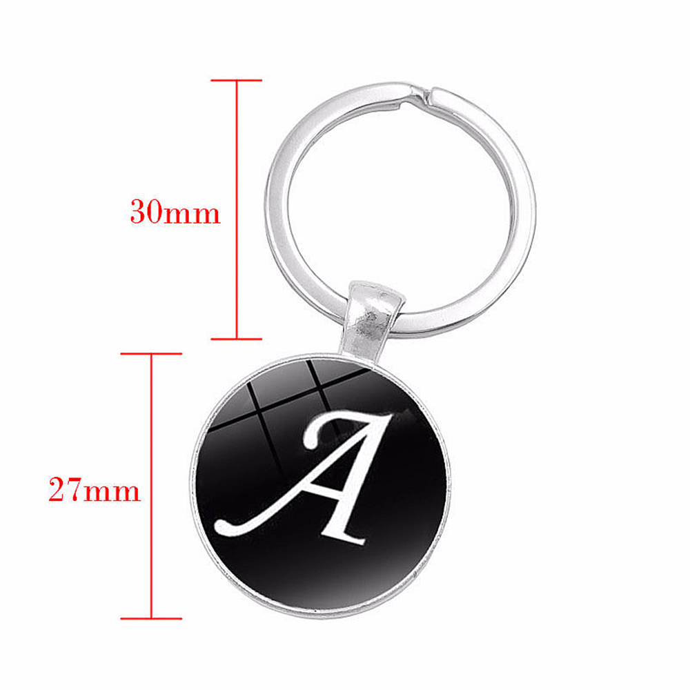 Porte-clés avec nom Initial A- - Women Accessories Name In English avis et prix