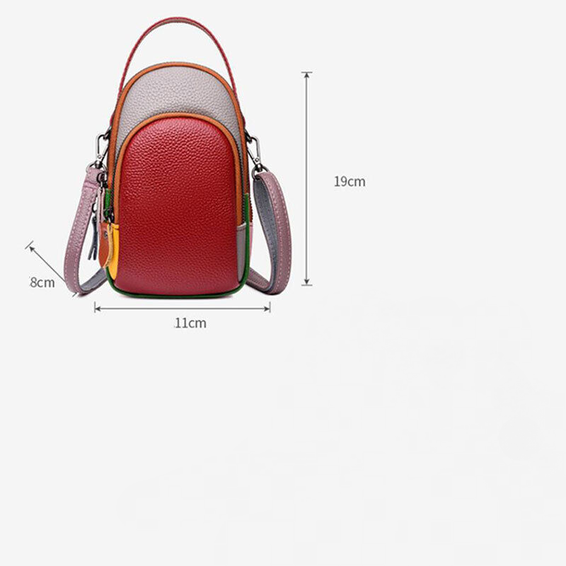 Petit sac de téléphone en cuir - Women Accessories Pouch avis et prix