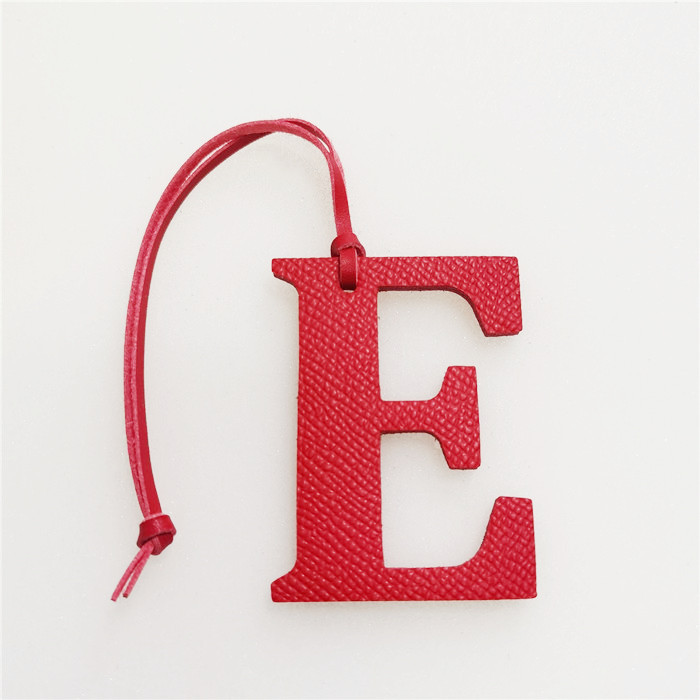 Porte-clé en cuir Pu avec init - Women Accessories Name In English avis et prix