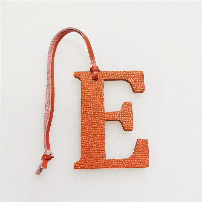 Porte-clé en cuir Pu avec init - Women Accessories Name In English avis et prix