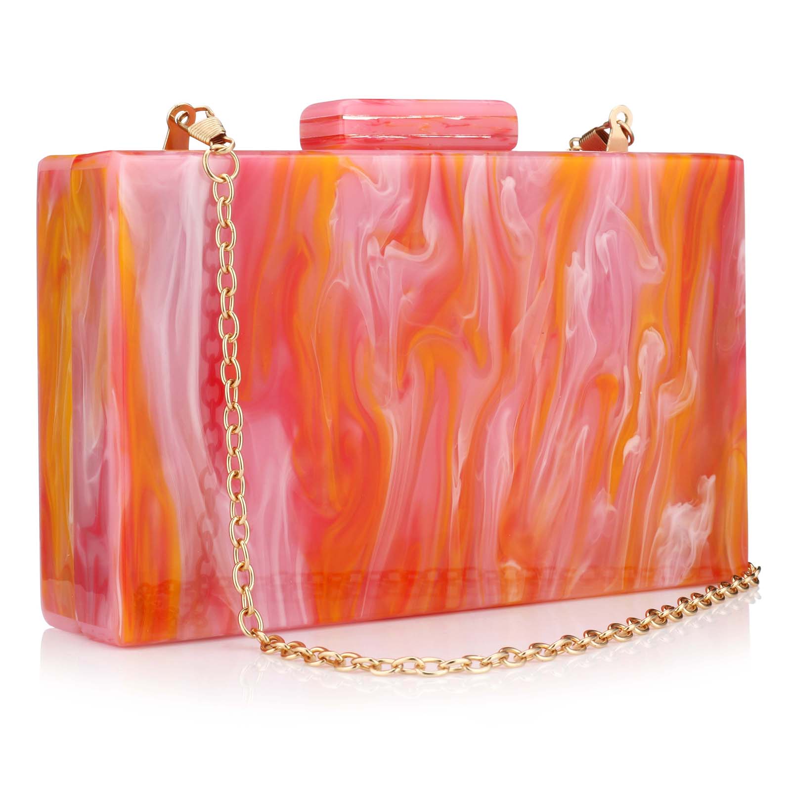 Pochette de soirée de luxe en  - Wallet Chain Bag avis et prix